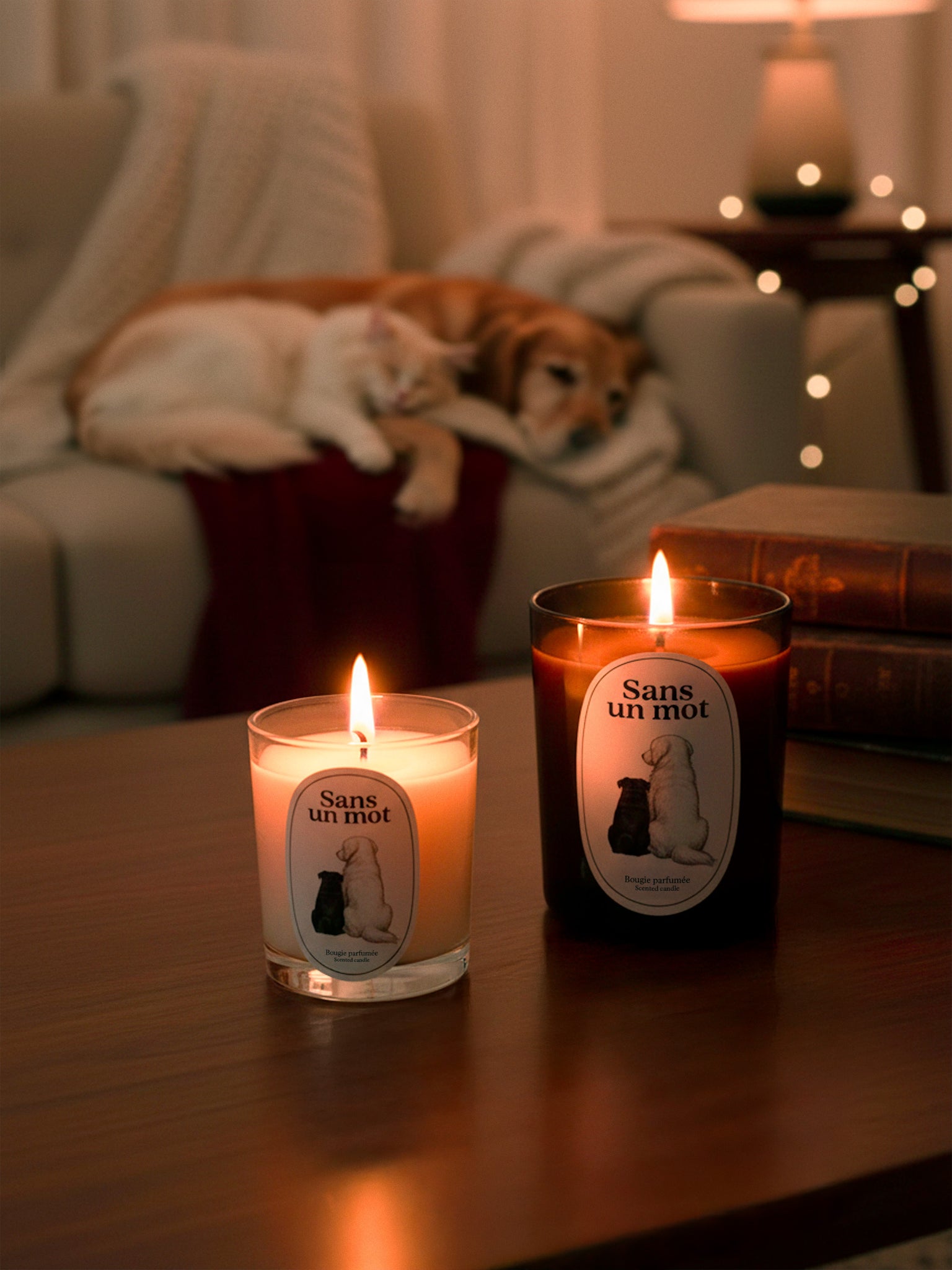 Bougie parfumée Sans un Mot taille S